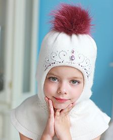 зимние шапки для девочек