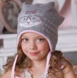 фото ШАПКА ГЛАМУР Tricotier для девочек