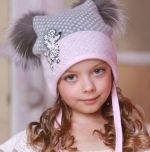 фото ШАПКА ПУДЕЛЬ Tricotier для девочек