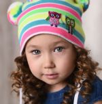 фото ШАПКА РАДУГА Tricotier для девочек