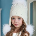 фото ШАПКА СНЕГУРОЧКА Tricotier для девочек