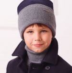 фото ШАПКА КОМБИ Tricotier для детей