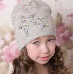 фото ШАПКА ЗЛАТА Tricotier для девочек