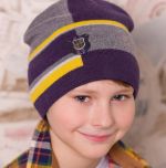 фото ШАПКА КРОСС Tricotier для мальчиков