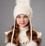 фото ШАПКА НЕВЕСТА Tricotier для девочек