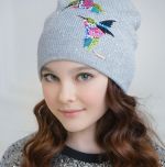 фото ШАПКА ПТИЧКА Tricotier для девочек