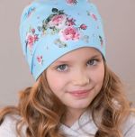 фото ШАПКА РОЗЫ Tricotier для девочек