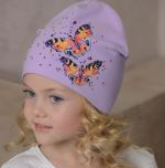 фото ШАПКА БАБОЧКИ Tricotier для девочек