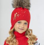 фото ШАПКА ЛУКРЕЦИЯ Tricotier для девочек