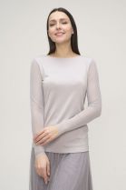 ДЖЕМПЕР ЖЕНСКИЙ 1940 светло-серый для женщин - фото ДЖЕМПЕР ЖЕНСКИЙ 1940 светло-серый для женщин