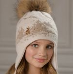 фото ШАПКА ОЛЕНЕНОК Tricotier для девочек