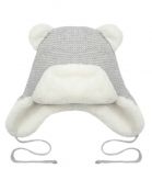 ШАПКА БЕББИ светло-серый для детей