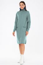 ПЛАТЬЕ ЖЕНСКОЕ 2169 светлая-бирюза для женщин