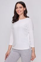 ФУТБОЛКА ЖЕНСКАЯ 2175 молочный для женщин - фото ФУТБОЛКА ЖЕНСКАЯ 2175 молочный для женщин