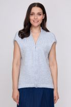 ЖИЛЕТ ЖЕНСКИЙ 2114 голубой для женщин