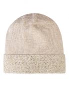 ШАПКА ЮСТИНА белый для девочек