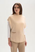 ЖИЛЕТ ЖЕНСКИЙ 2124 сливочный для женщин