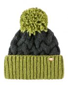 ШАПКА НЕНСИ салатовый/тёмно-серый для девочек