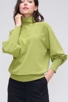 ДЖЕМПЕР ЖЕНСКИЙ 2202 салатовый для женщин - фото ДЖЕМПЕР ЖЕНСКИЙ 2202 салатовый для женщин