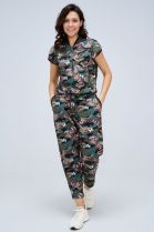 КОМБИНЕЗОН ЖЕНСКИЙ 2349 тёмный хаки для женщин