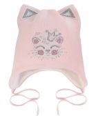 ШАПКА БАРБАРА пудра для девочек