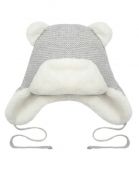 ШАПКА БЕББИ светло-серый для детей