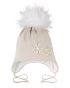 ШАПКА АЛЕНА светло-бежевый для девочек