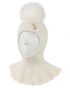 ШЛЕМ ОМЕЛИЯ молочный для девочек