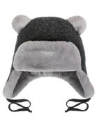 ШАПКА БЕББИ тёмно-серый для детей