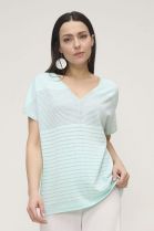 ДЖЕМПЕР ЖЕНСКИЙ 2401 светло-бирюзовый для женщин - фото ДЖЕМПЕР ЖЕНСКИЙ 2401 светло-бирюзовый для женщин