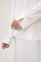 ДЖЕМПЕР ЖЕНСКИЙ 2406 белый для женщин - фото ДЖЕМПЕР ЖЕНСКИЙ 2406 белый для женщин