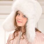 фото УШАНКА СОЛОВЕЙ Tricotier для девочек