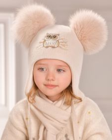фото ШАПКА СЛАВИЯ Tricotier для девочек