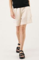 ШОРТЫ ЖЕНСКИЕ 2536 светло-бежевый для женщин - фото ШОРТЫ ЖЕНСКИЕ 2536 светло-бежевый для женщин