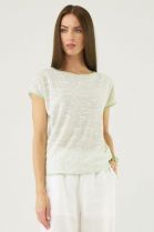 ДЖЕМПЕР ЖЕНСКИЙ 2522 оливковый/белый для женщин