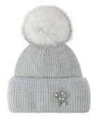 ШАПКА ЭДИТ светло-серый для детей