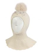 ШЛЕМ ИОЛАНА молочный для девочек - фото ШЛЕМ ИОЛАНА молочный для девочек