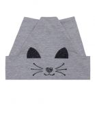 ШАПКА КАТТИ светло-серый для девочек