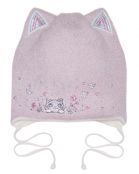 ШАПКА АНИТА пудра для девочек