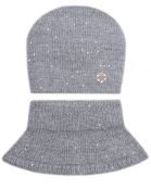 ШАПКА ВАЛЬС светло-серый для женщин