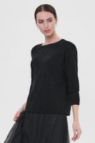ДЖЕМПЕР ЖЕНСКИЙ 2558 черный для женщин