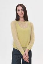 ДЖЕМПЕР ЖЕНСКИЙ 2563 желтый для женщин