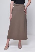 ЮБКА ЖЕНСКАЯ 2583 коричневый для женщин