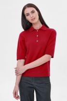 ПОЛО ЖЕНСКОЕ 2557 красный для женщин