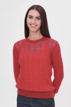 ДЖЕМПЕР ЖЕНСКИЙ 2563 красный для женщин