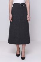 ЮБКА ЖЕНСКАЯ 2583 темно-серый для женщин