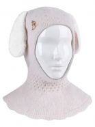 ШЛЕМ МИЛАША светло-бежевый для девочек - фото ШЛЕМ МИЛАША светло-бежевый для девочек