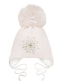 ШАПКА МАРСЕЛА пудра для девочек