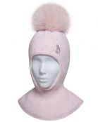 ШЛЕМ МАТИЛЬДА пудра для девочек - фото ШЛЕМ МАТИЛЬДА пудра для девочек