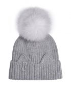 ШАПКА ПАОЛА светло-серый для девочек